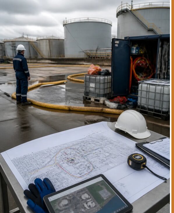 Разработка плана ликвидации разливов нефти в Первоуральске