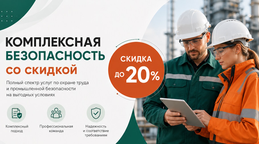 Акция! Комплексная безопасность со скидкой